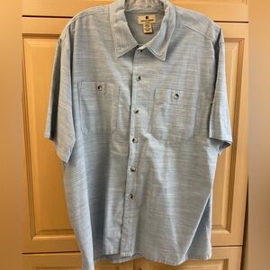 Woolrich Mens XL short sleeve button down